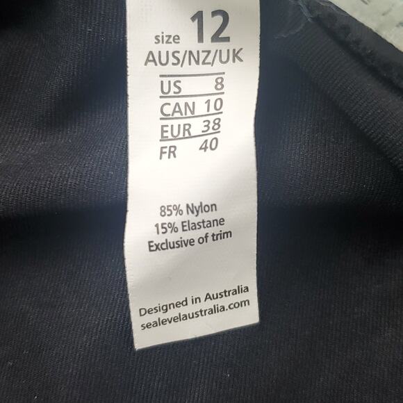 Sea Level Australia Eco Essentials Long Sleeve Rash Vest, Size 8 - Picture 6 of 9